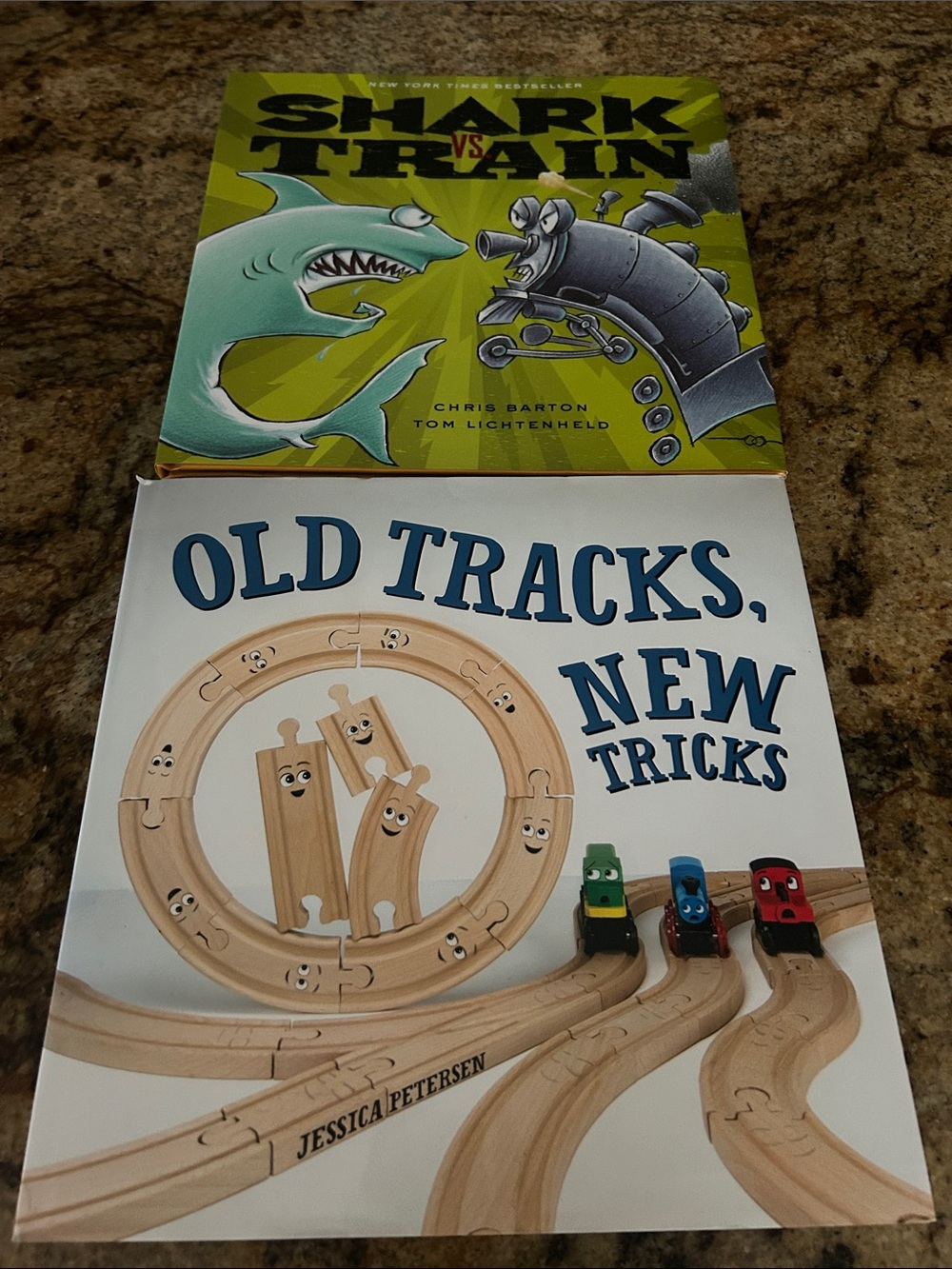 Old Tracks, New Tricks Book and Shark vs Train Book